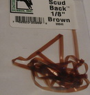 scud back 1/8 brown Hareline 